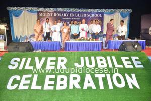 Silver jubilee celebration of Mount Rosary English School, Santhekatte 