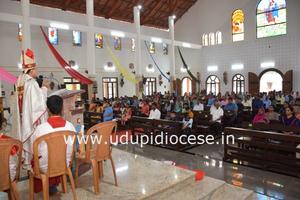 Pastoral Visit to Holy CrossChurch Pamboor