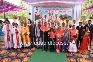 St Joseph Vaz Chapel celebrated Silver Jubilee at Kannadakudru.