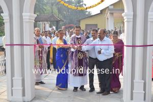 Renovated Cemetery Blessed at St Ann’s Church, Thottam